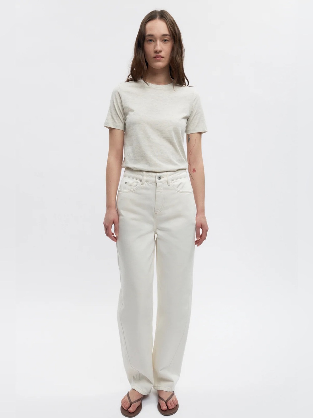 Kotn Philae Denim Barrel Leg Jeans